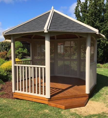 gazebo madera madrid precio