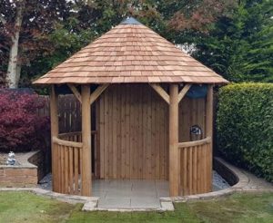 El mejor cenador de madera en Madrid a 7 pasos de ti